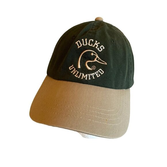 Green  Ducks Unlimited Baseball Hat Cap Adjustable - Picture 1 of 6